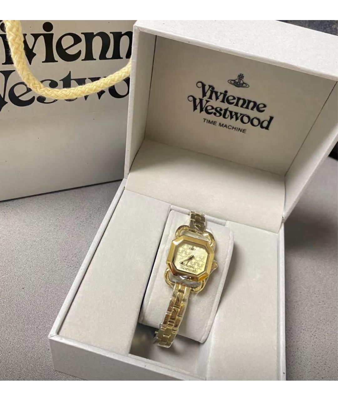 VIVIENNE WESTWOOD Золотые часы, фото 5