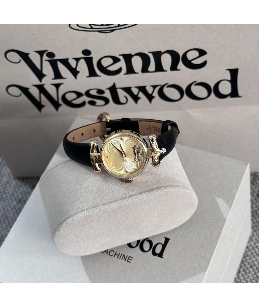 VIVIENNE WESTWOOD Золотые часы, фото 4