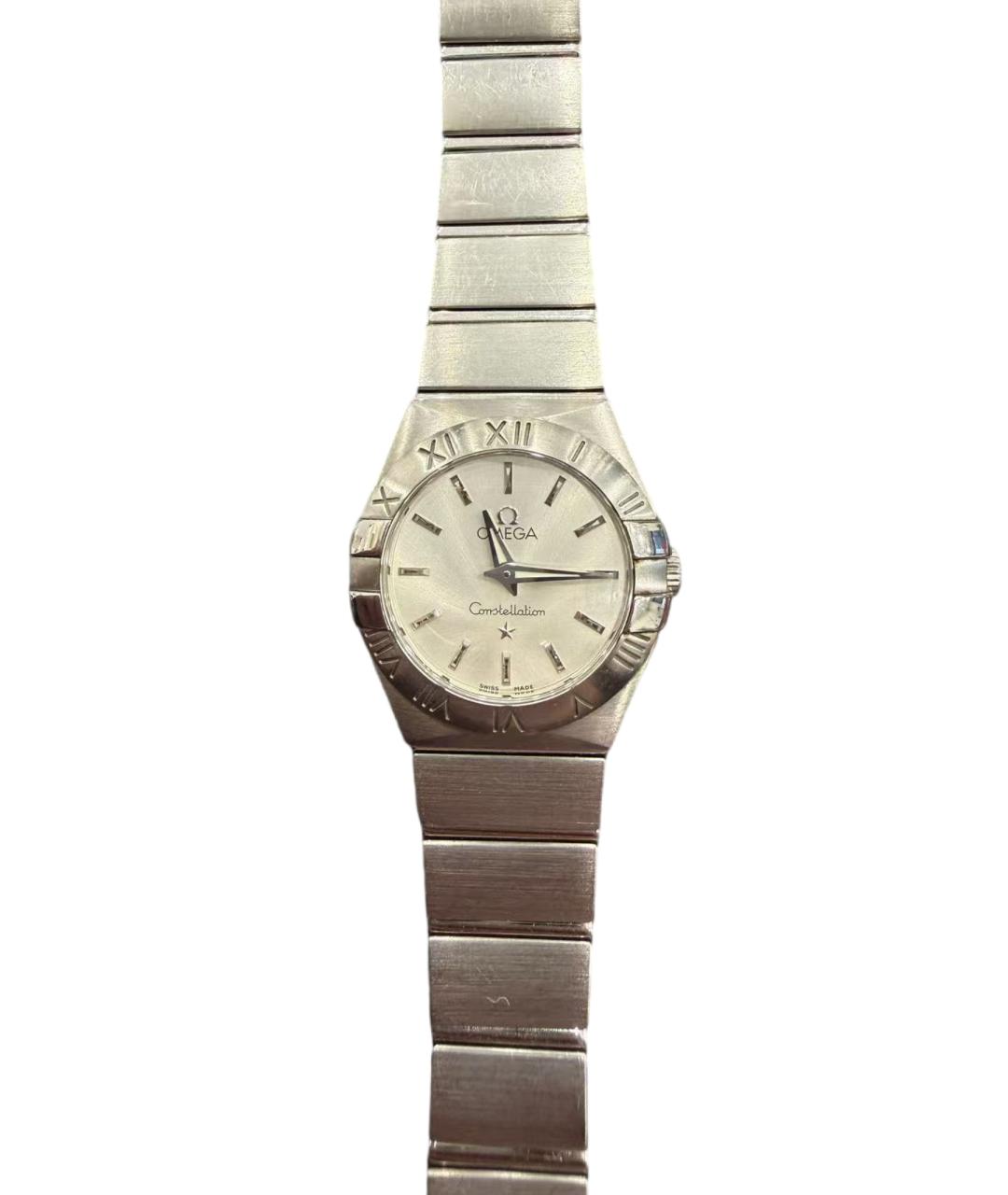 OMEGA Серебряные часы, фото 4