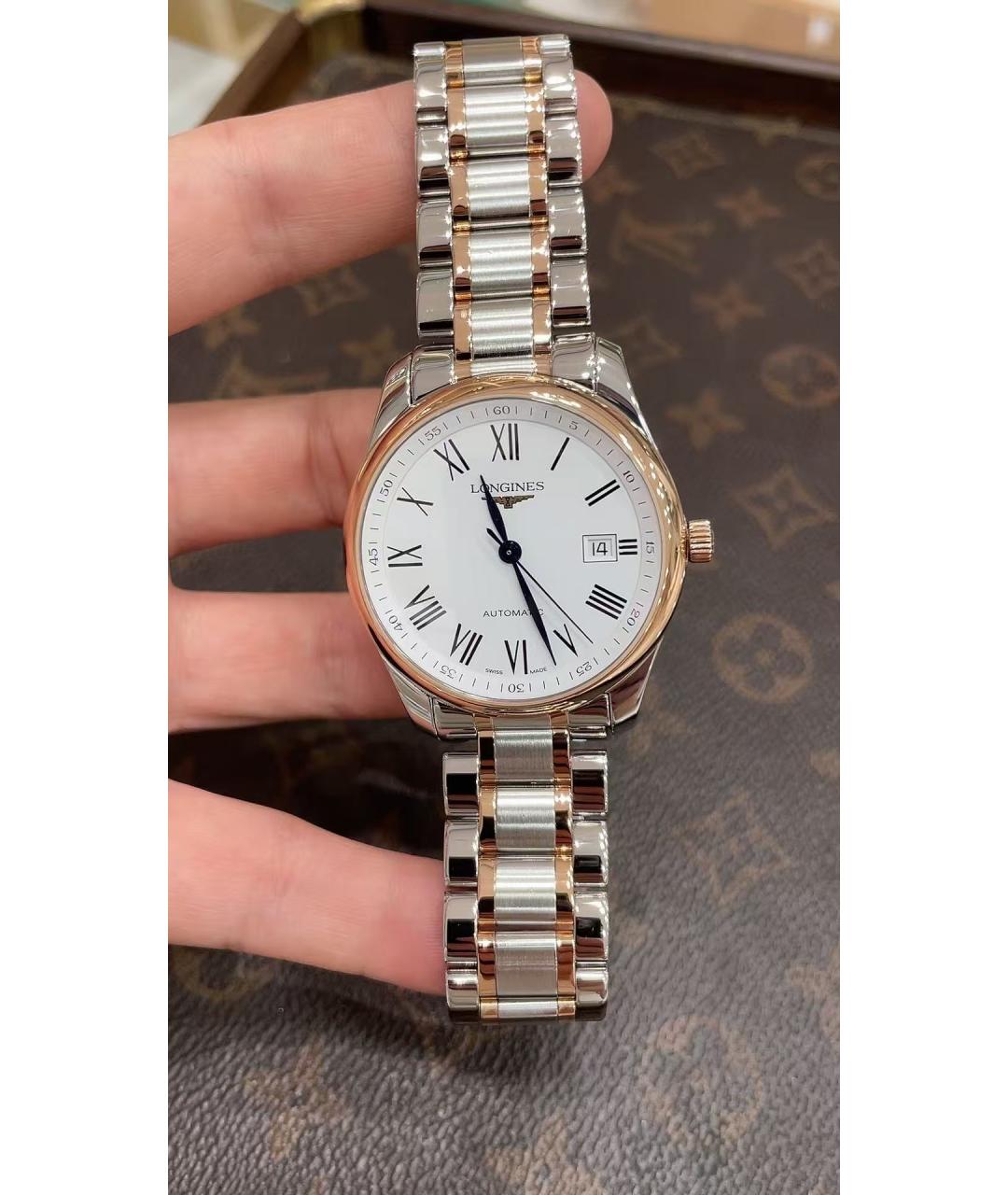 LONGINES Серебряные часы, фото 4