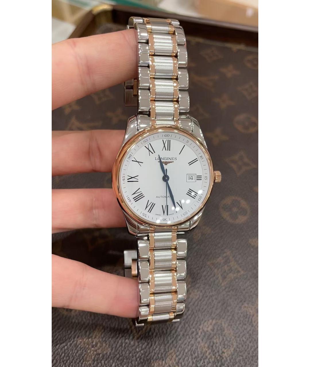 LONGINES Серебряные часы, фото 3