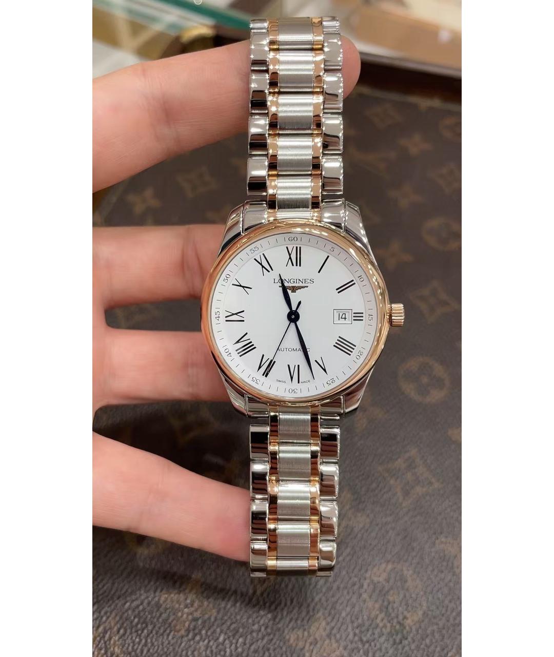 LONGINES Серебряные часы, фото 2