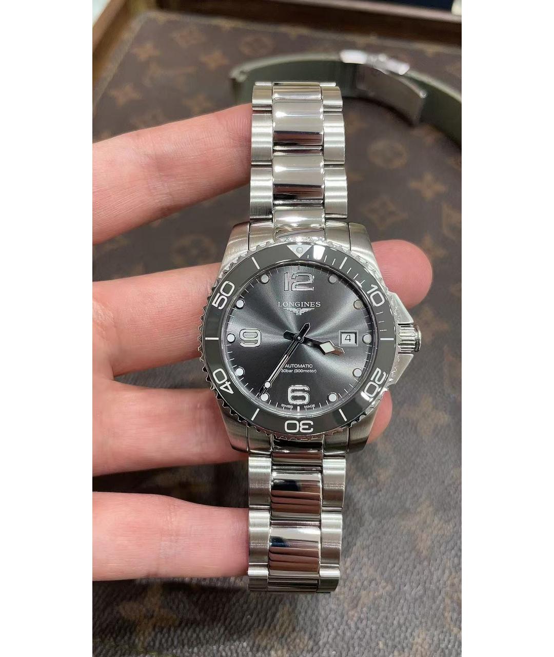 LONGINES Серебряные часы, фото 3