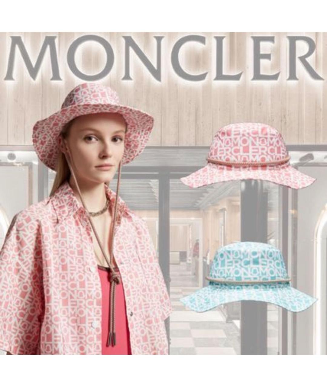 MONCLER Розовая панама, фото 5