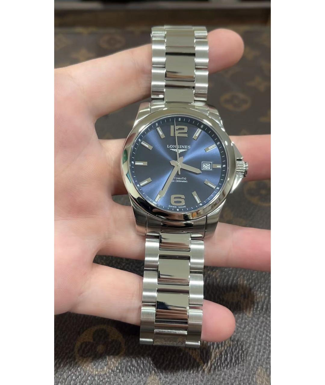 LONGINES Серебряные часы, фото 3