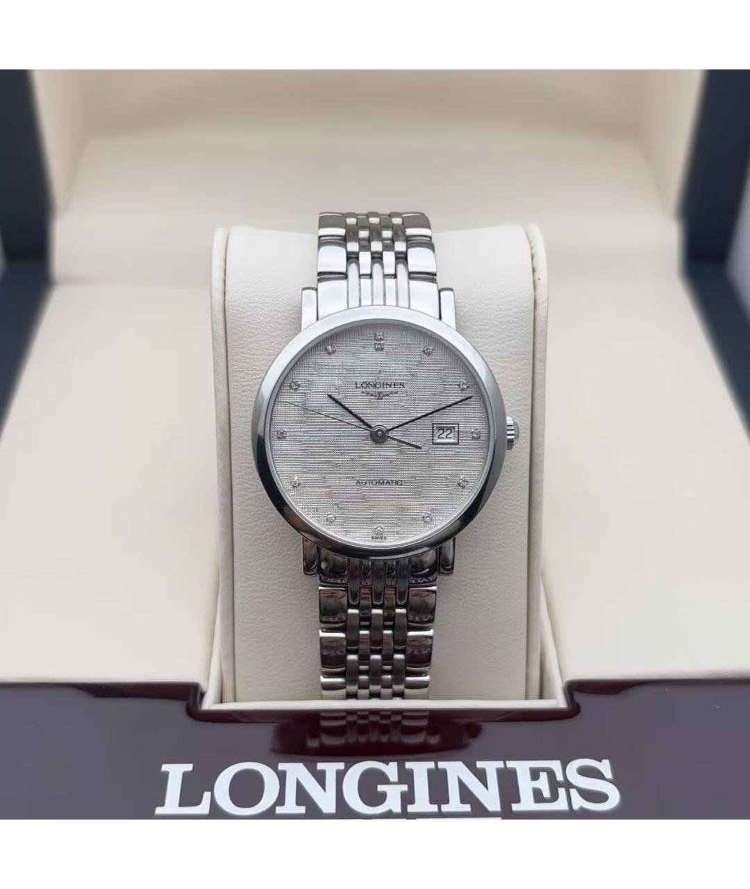 LONGINES Серебряные часы, фото 2