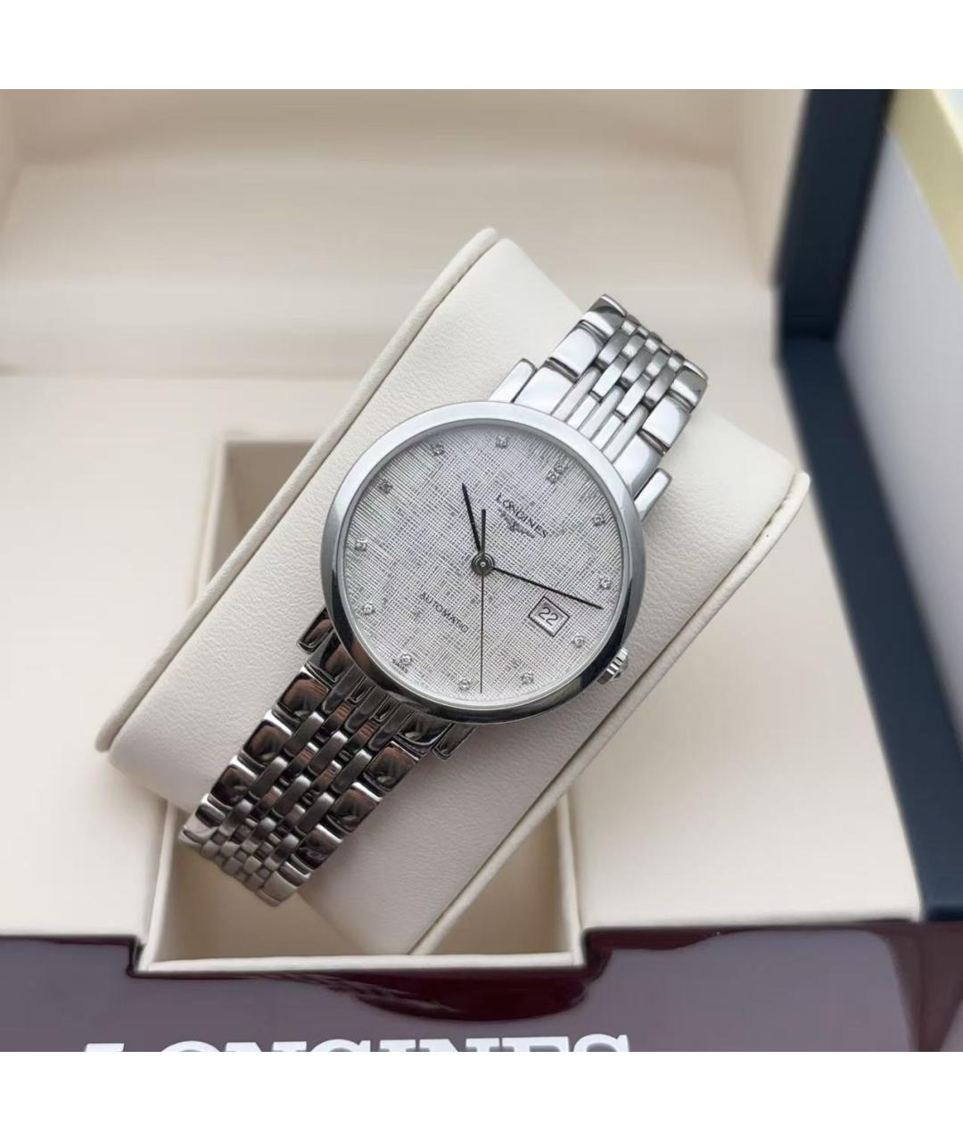 LONGINES Серебряные часы, фото 3