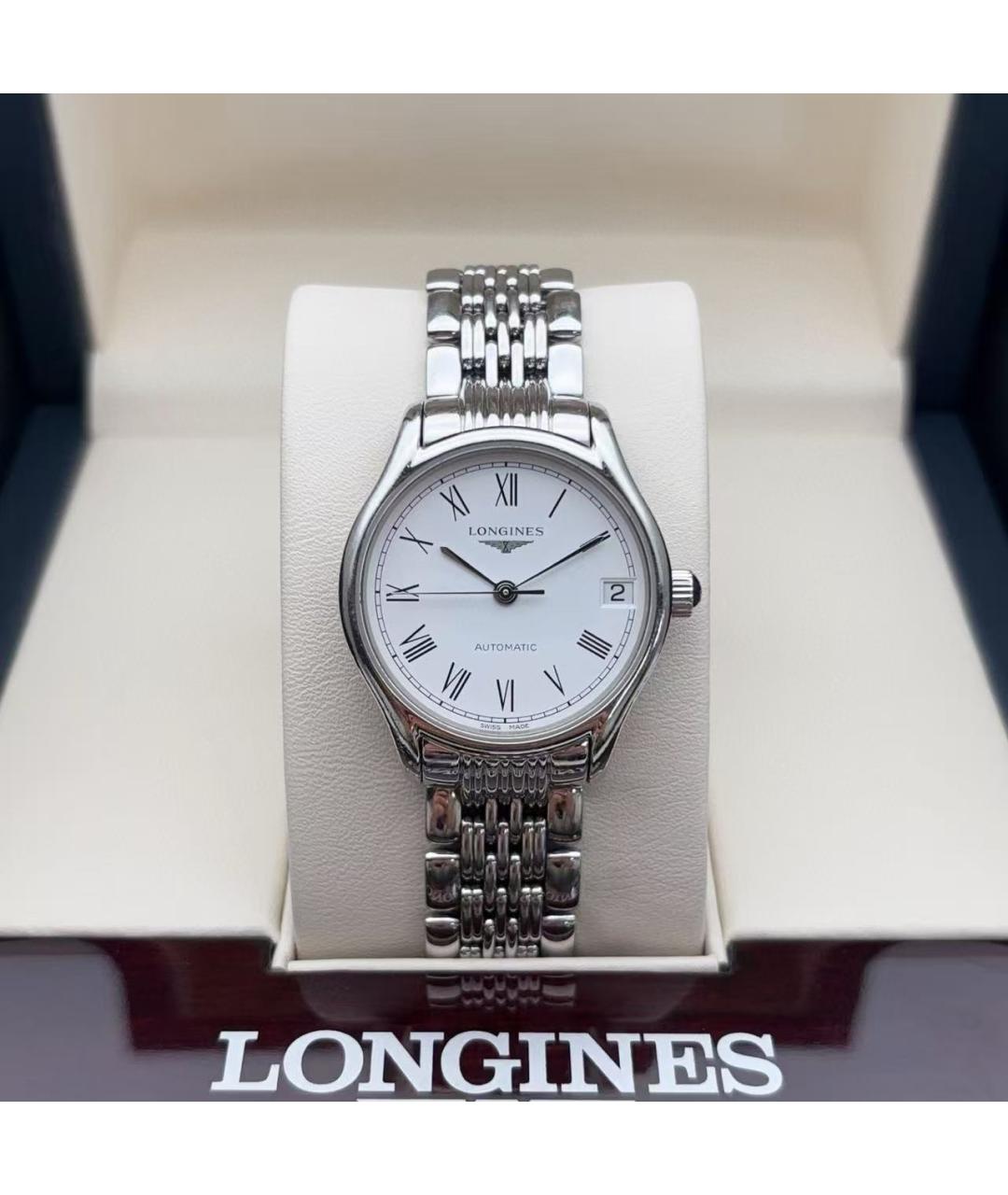 LONGINES Серебряные часы, фото 2