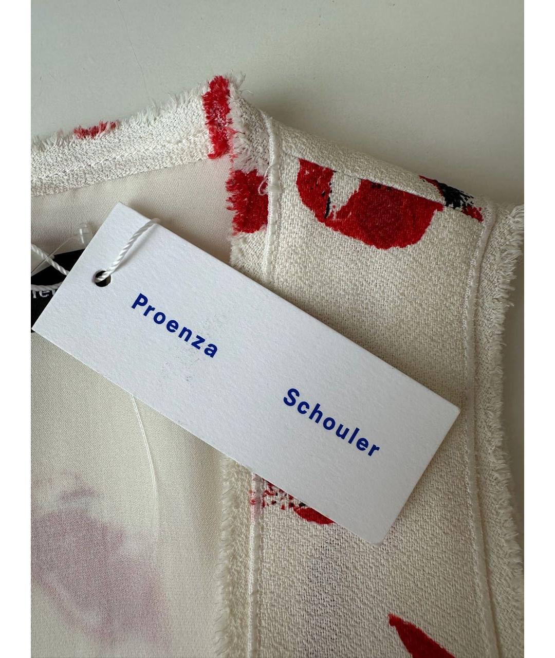 PROENZA SCHOULER Мульти вискозное повседневное платье, фото 5