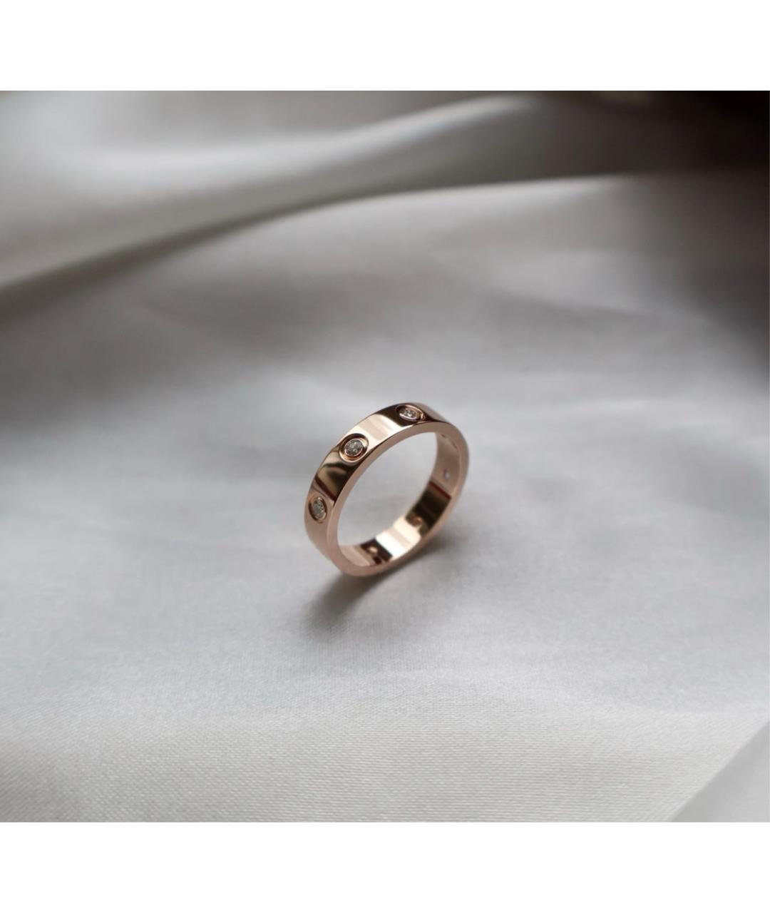 CARTIER Золотое кольцо из розового золота, фото 5