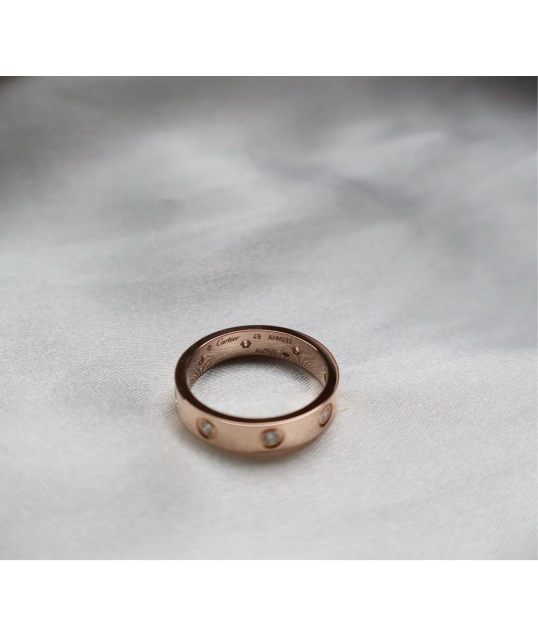 CARTIER Золотое кольцо из розового золота, фото 7