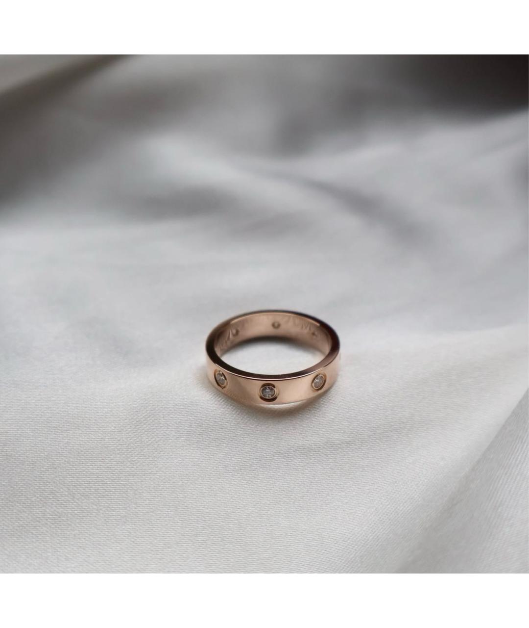 CARTIER Золотое кольцо из розового золота, фото 4