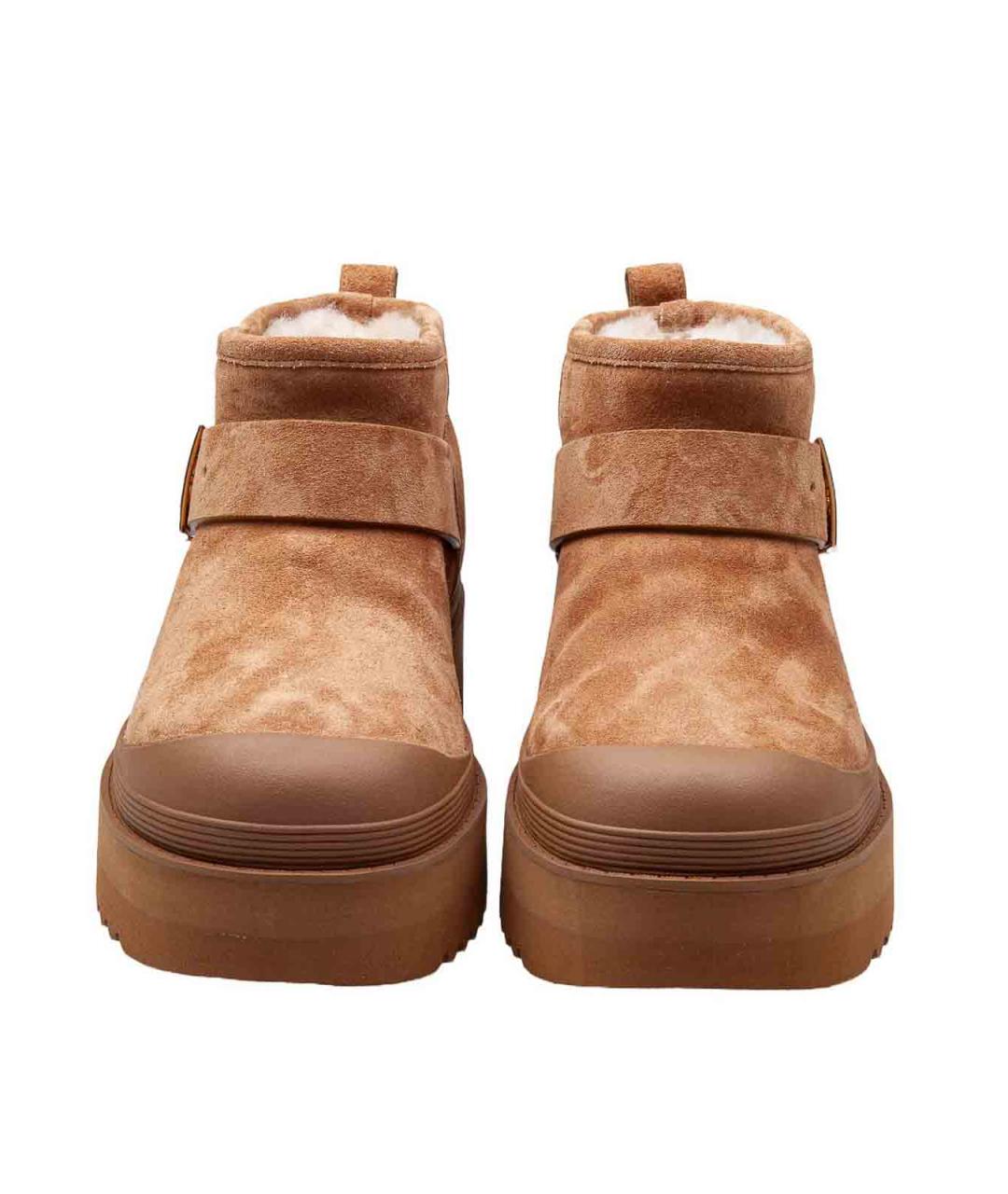 TORY BURCH Коричневые замшевые ботильоны, фото 3