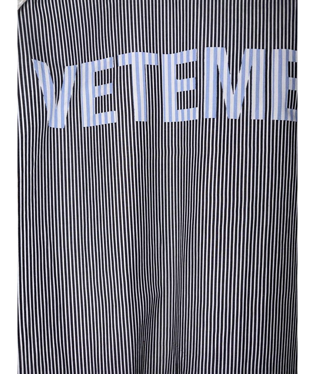VETEMENTS Мульти хлопковая кэжуал рубашка, фото 6