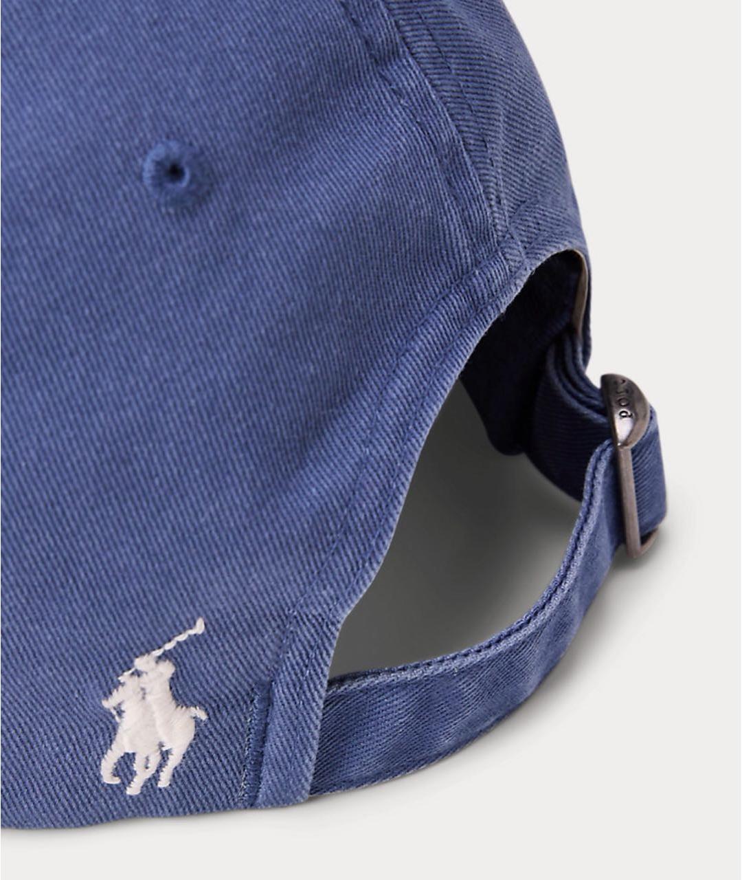POLO RALPH LAUREN Синяя хлопковая кепка, фото 4