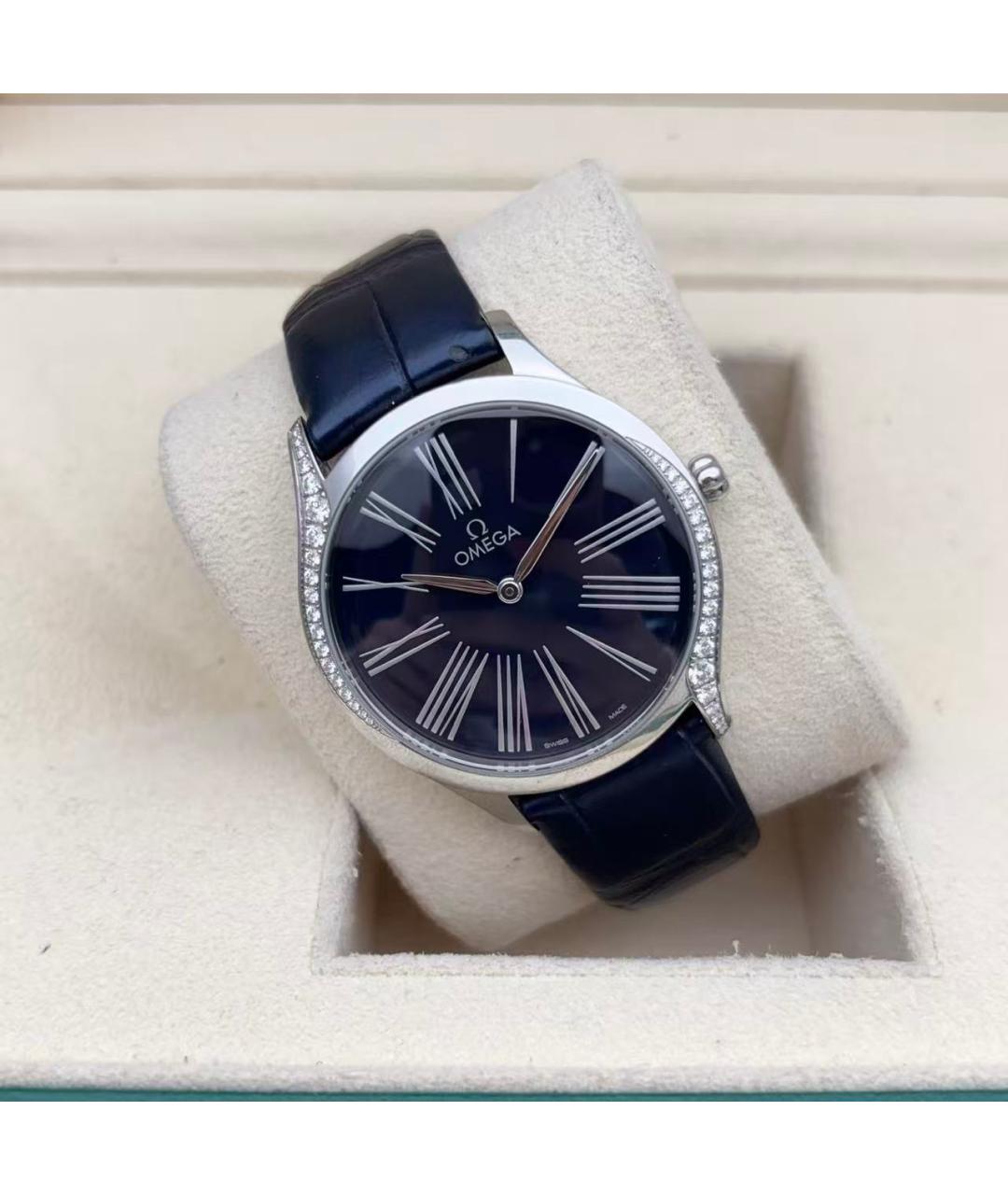 OMEGA Серебряные часы, фото 3