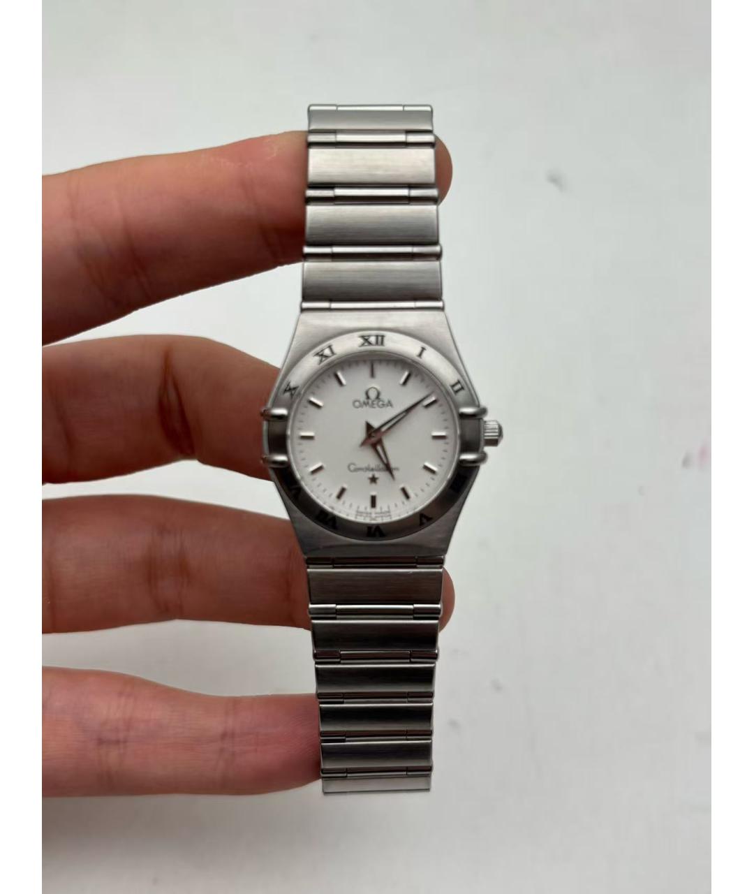 OMEGA Серебряные часы, фото 2