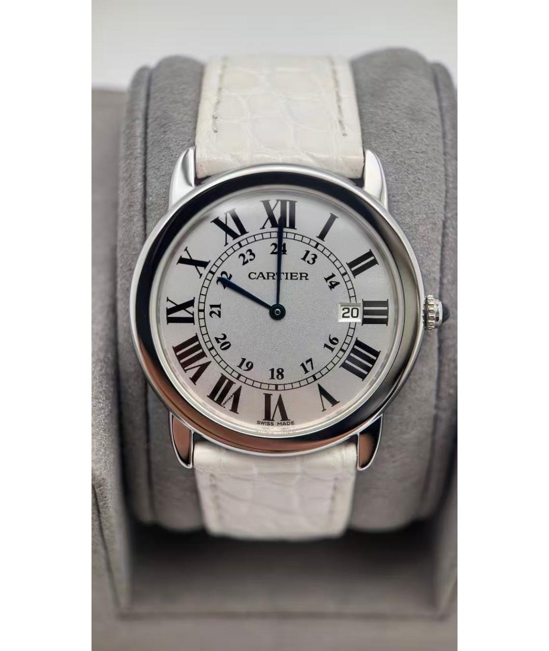 CARTIER Серебряные часы, фото 3