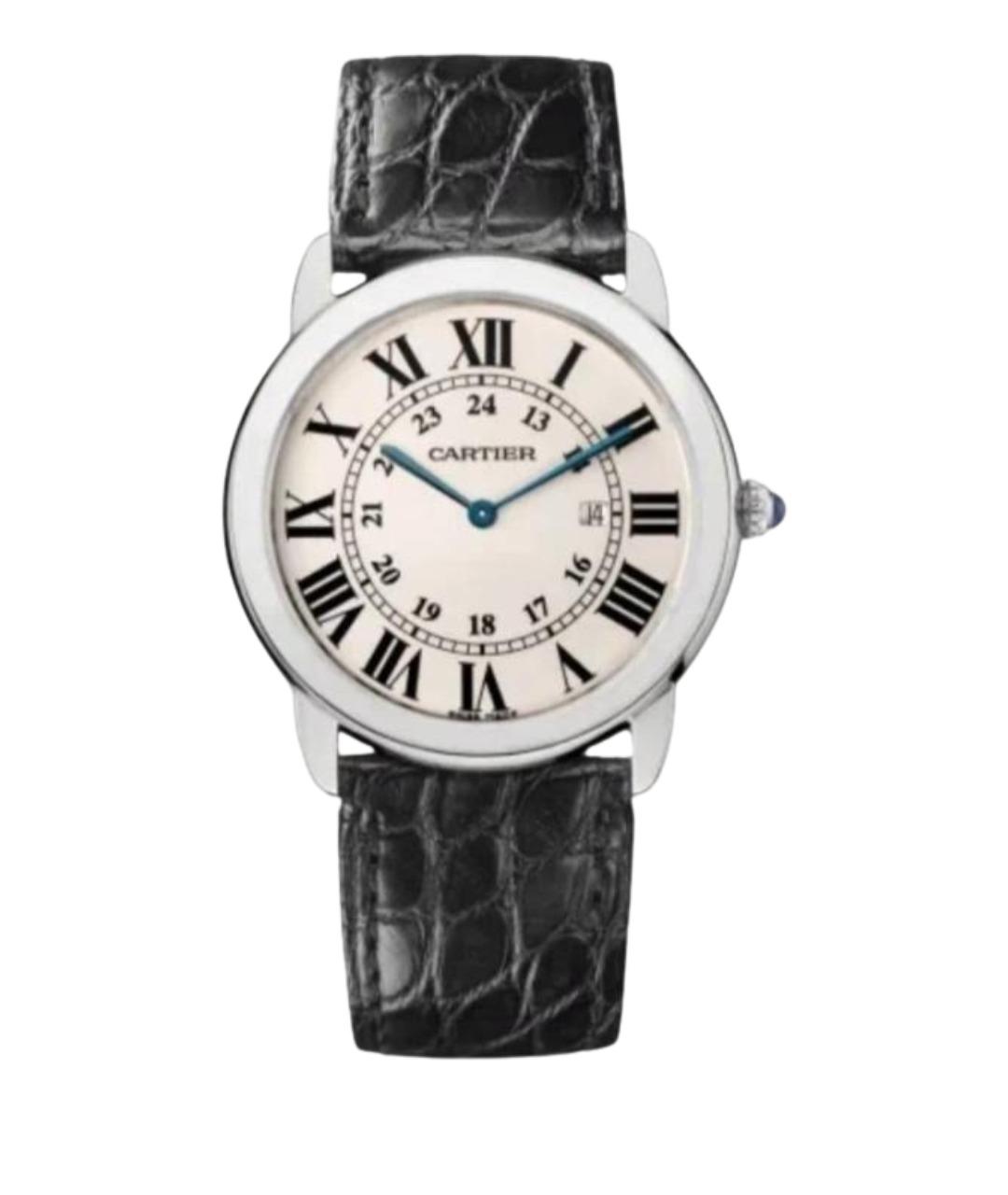 CARTIER Серебряные часы, фото 1
