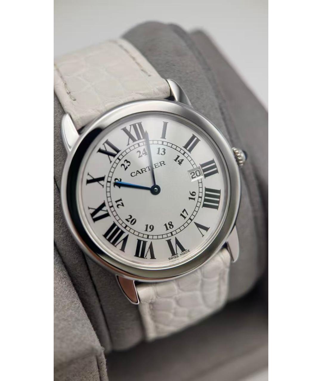 CARTIER Серебряные часы, фото 2