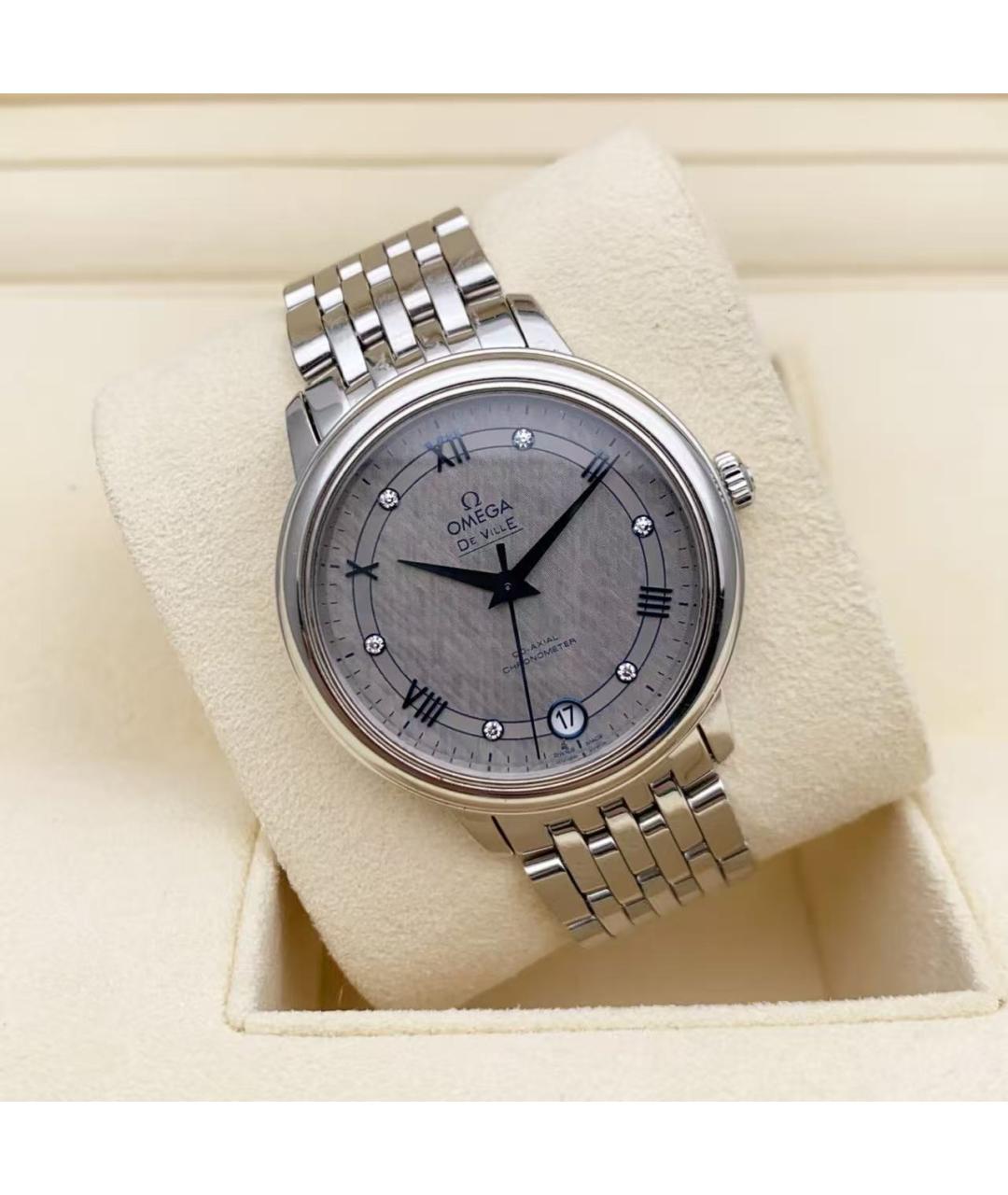 OMEGA Серебряные часы, фото 3