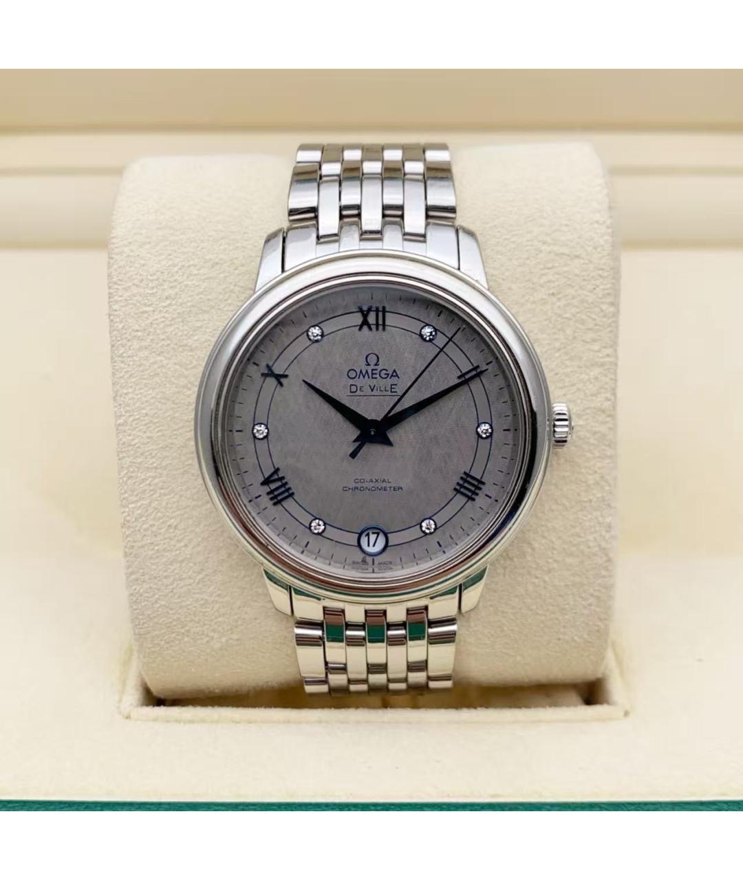 OMEGA Серебряные часы, фото 2