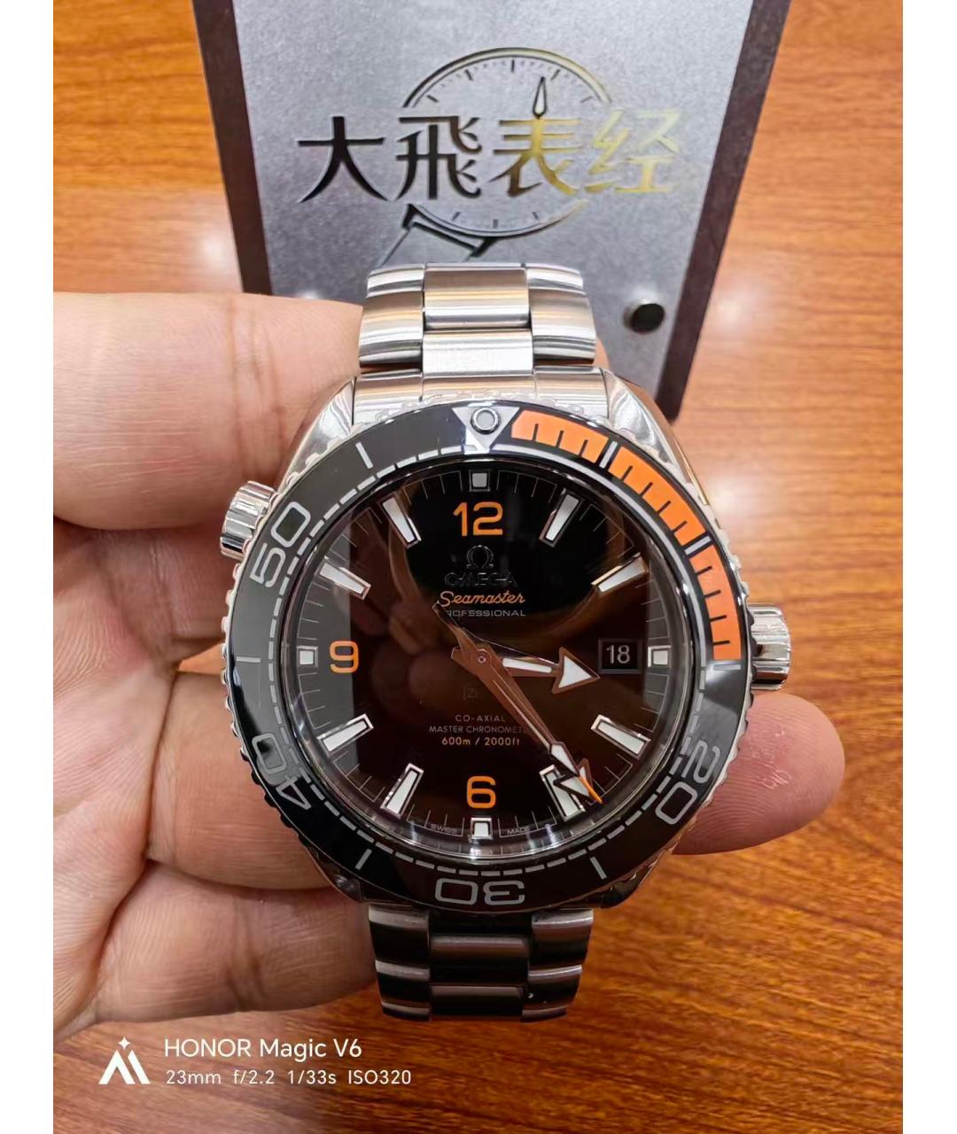 OMEGA Серебряные часы, фото 2