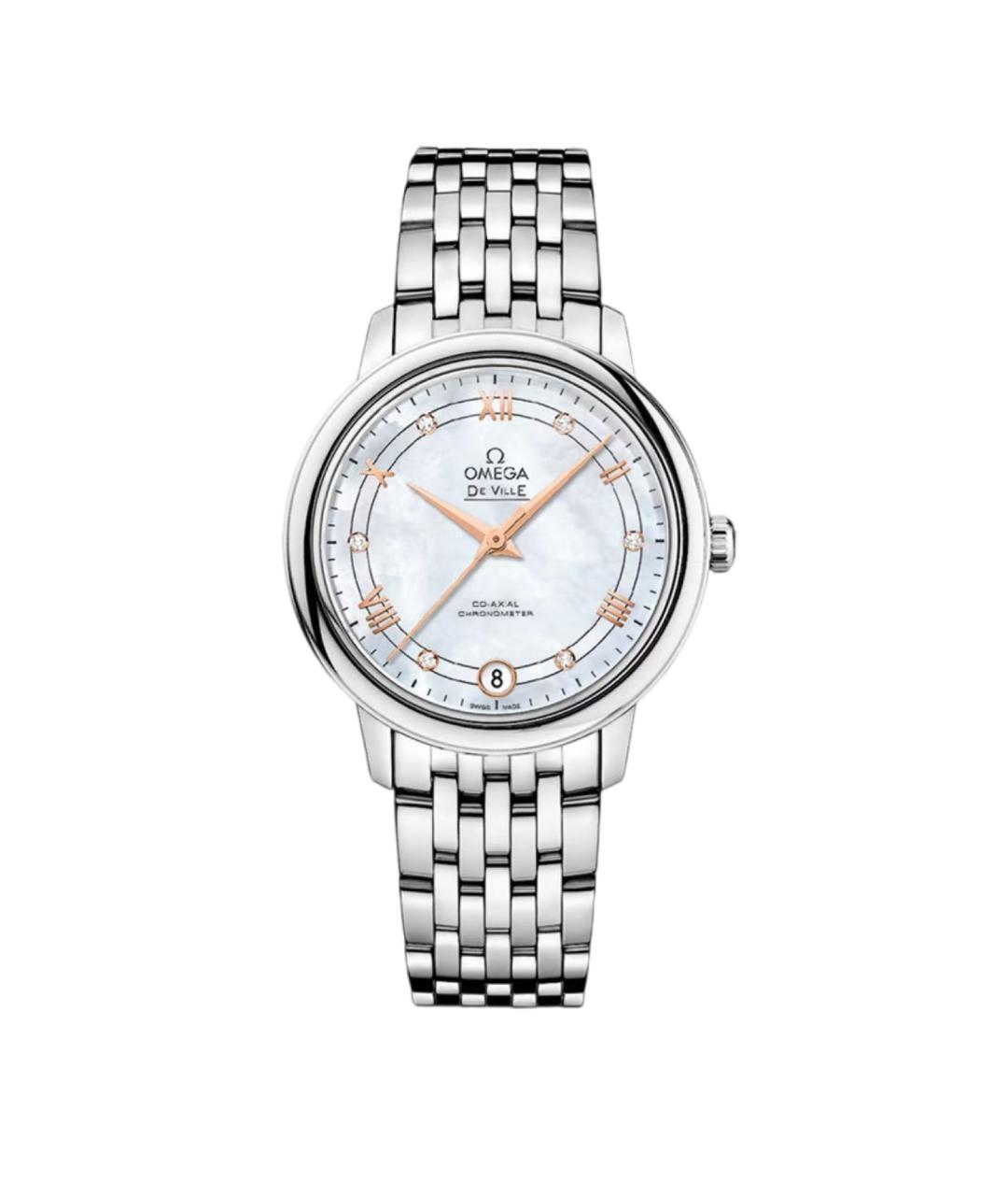 OMEGA Серебряные часы, фото 1
