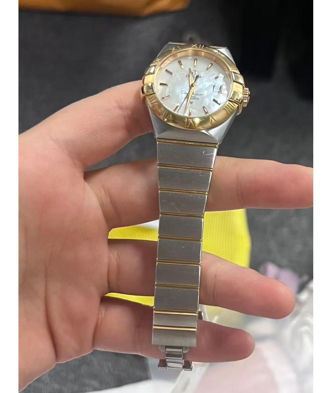 OMEGA Серебряные часы, фото 4