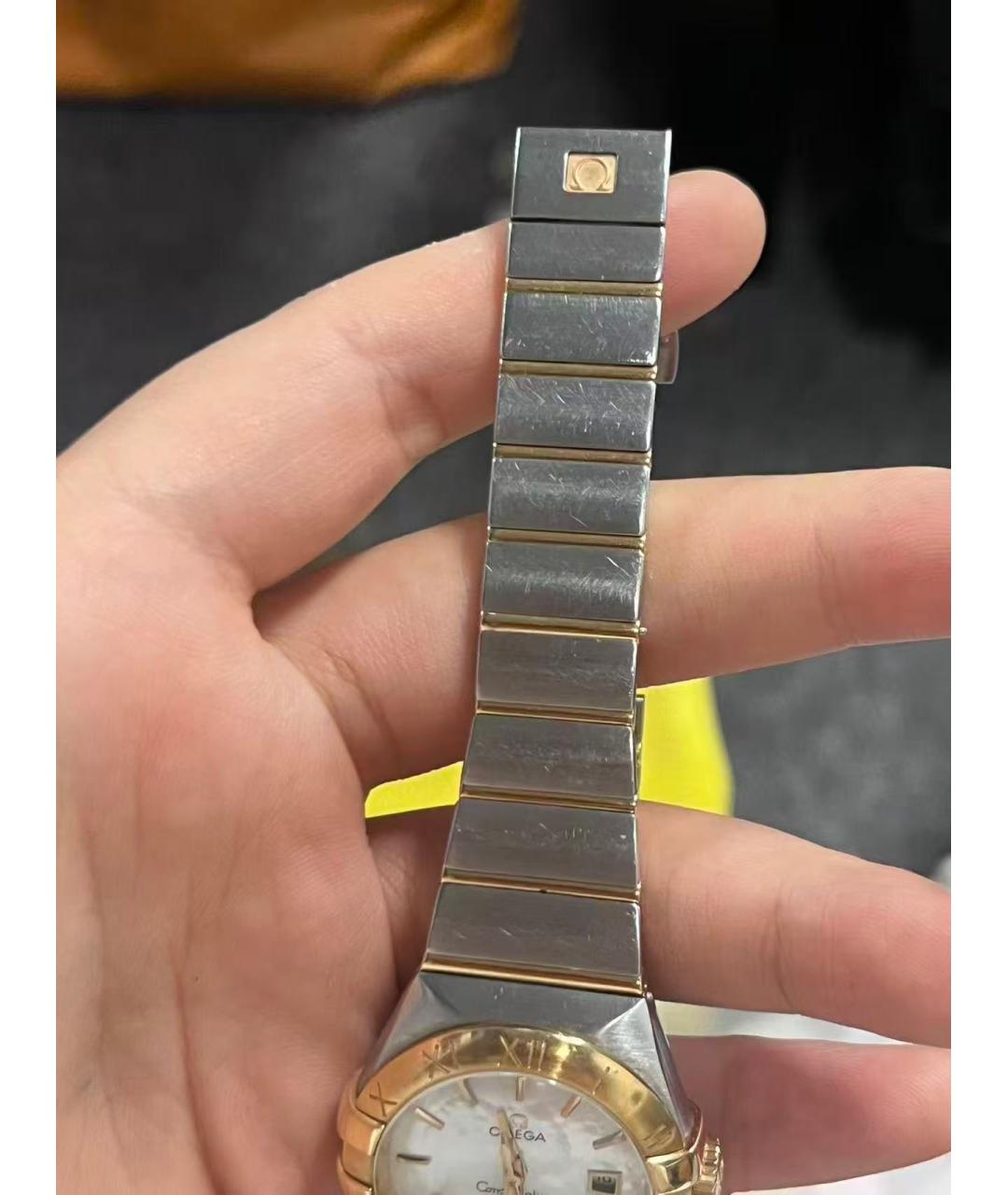 OMEGA Серебряные часы, фото 5