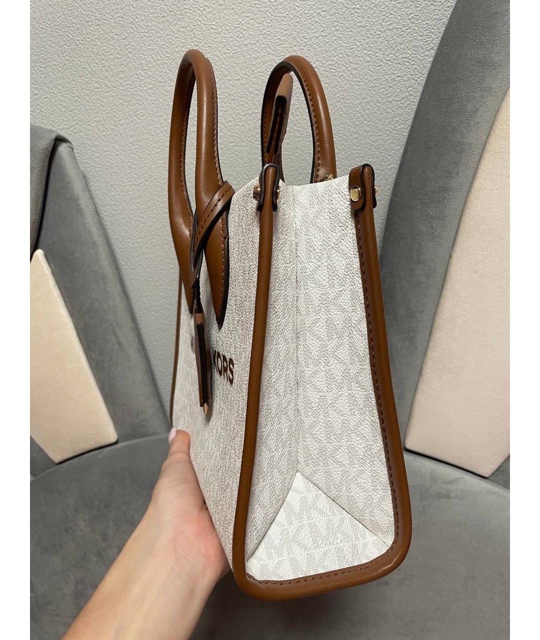 MICHAEL KORS Коричневая сумка с короткими ручками, фото 2