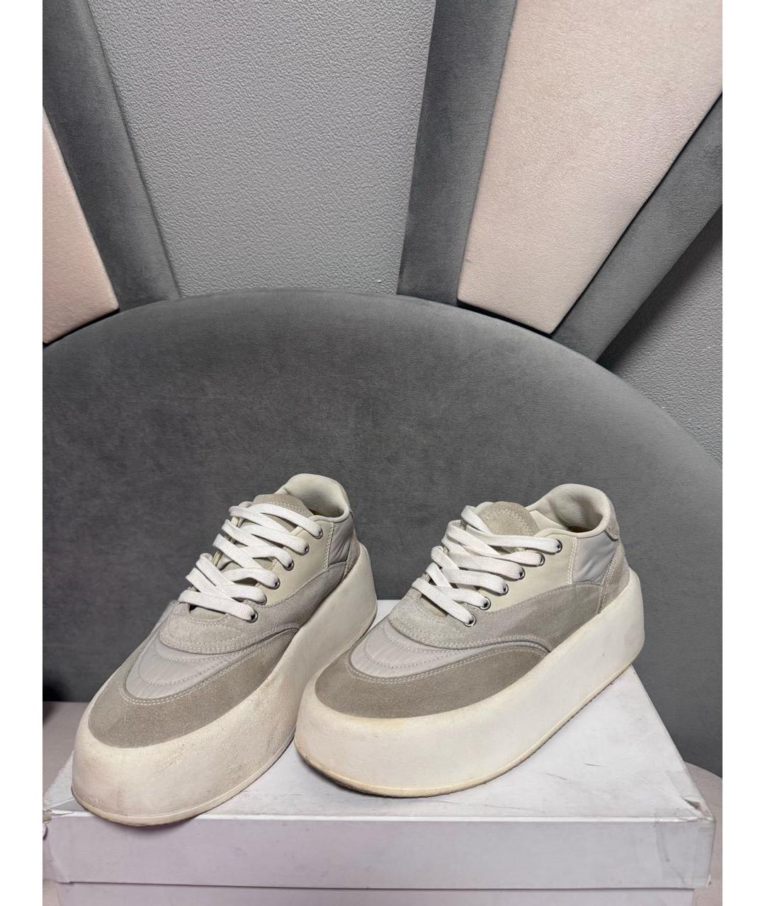 MM6 MAISON MARGIELA Замшевые кеды, фото 3