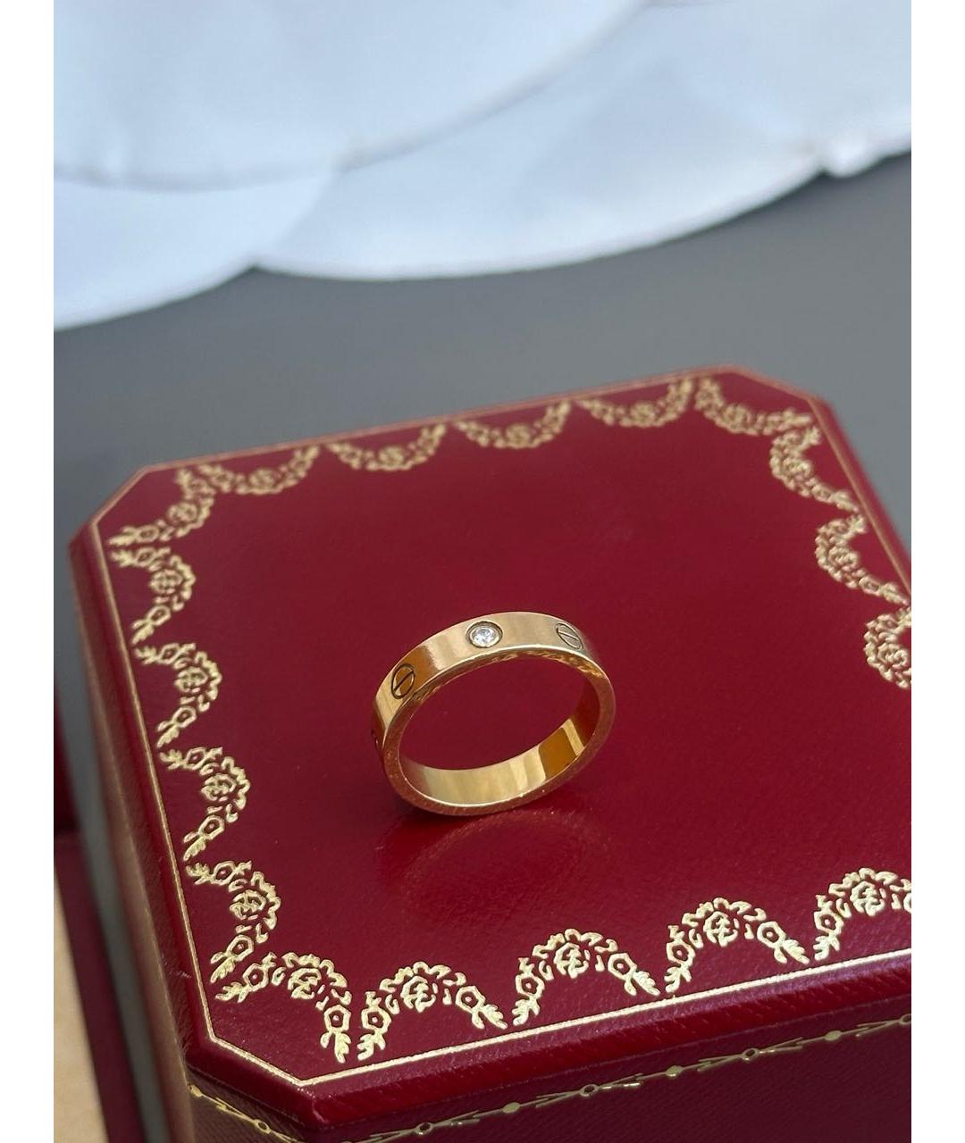 CARTIER Золотое кольцо из розового золота, фото 4