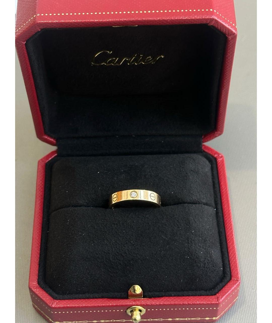 CARTIER Золотое кольцо из розового золота, фото 3