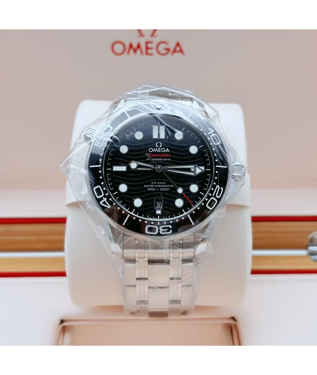 OMEGA Серебряные часы, фото 2