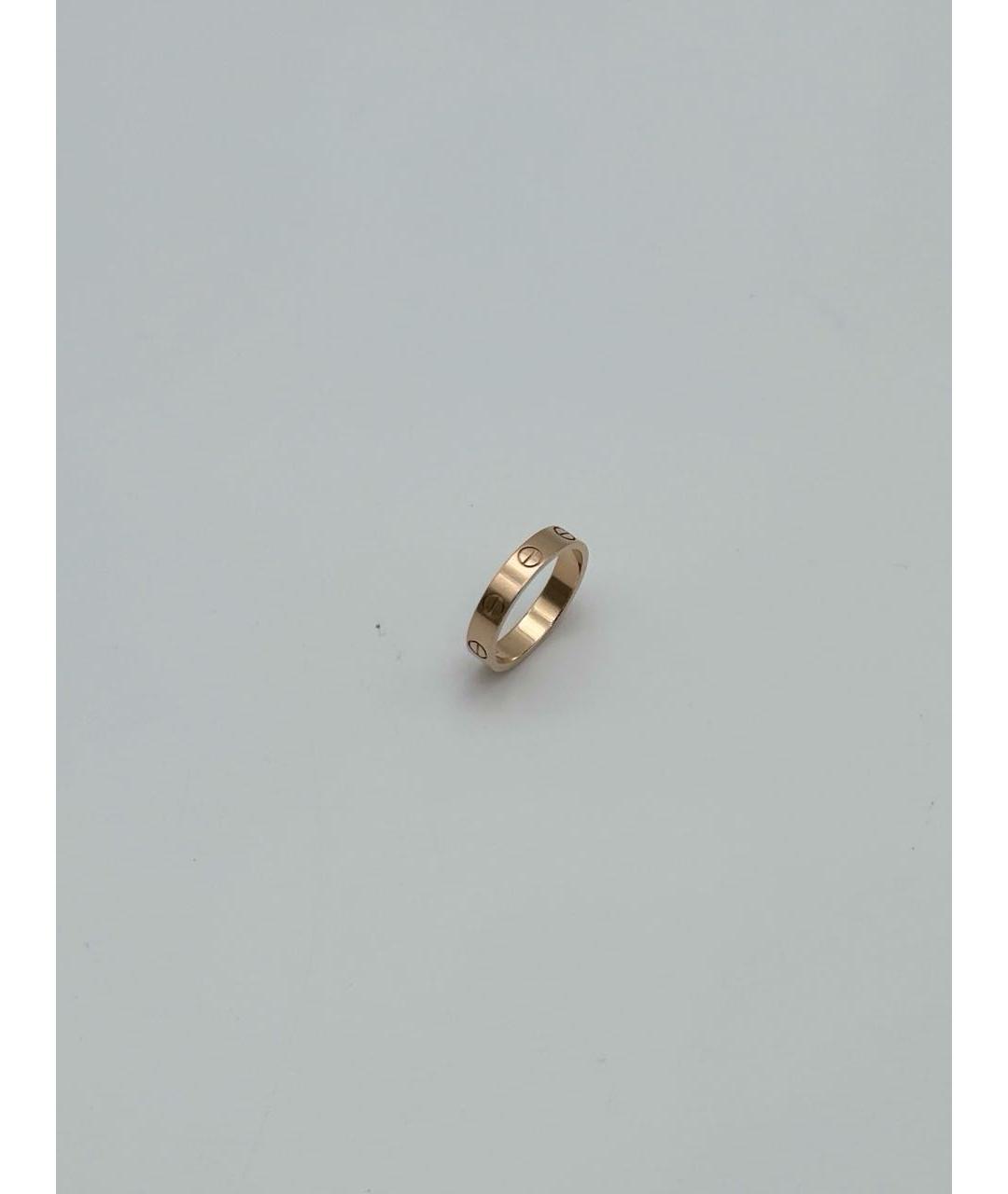 CARTIER Золотое кольцо из розового золота, фото 4