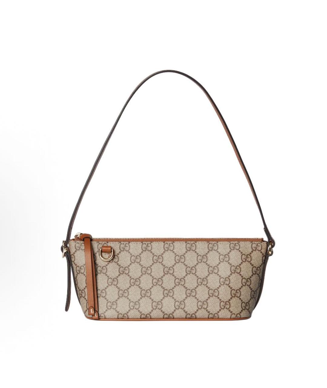 GUCCI Коричневая сумка через плечо, фото 1