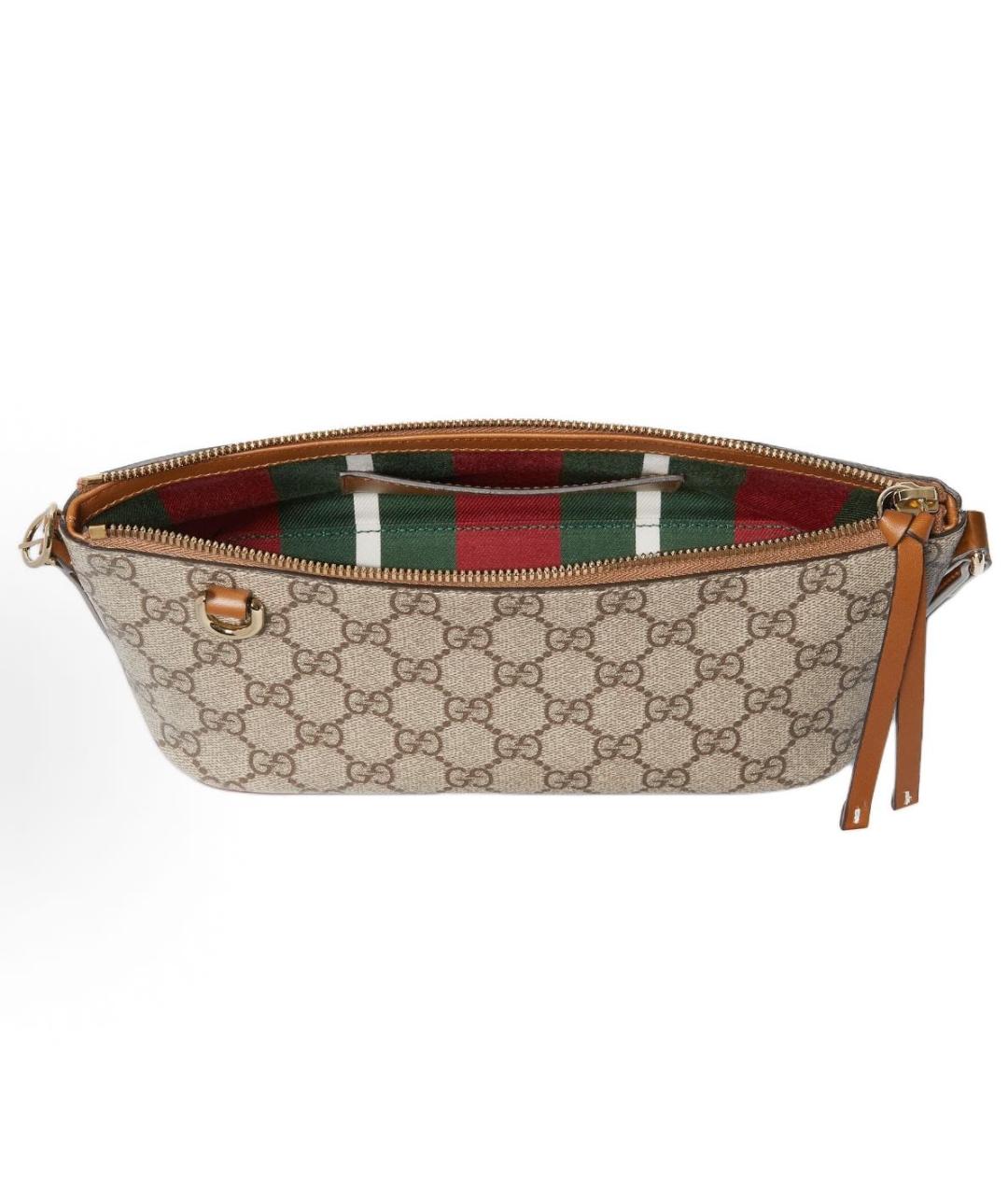 GUCCI Коричневая сумка через плечо, фото 4