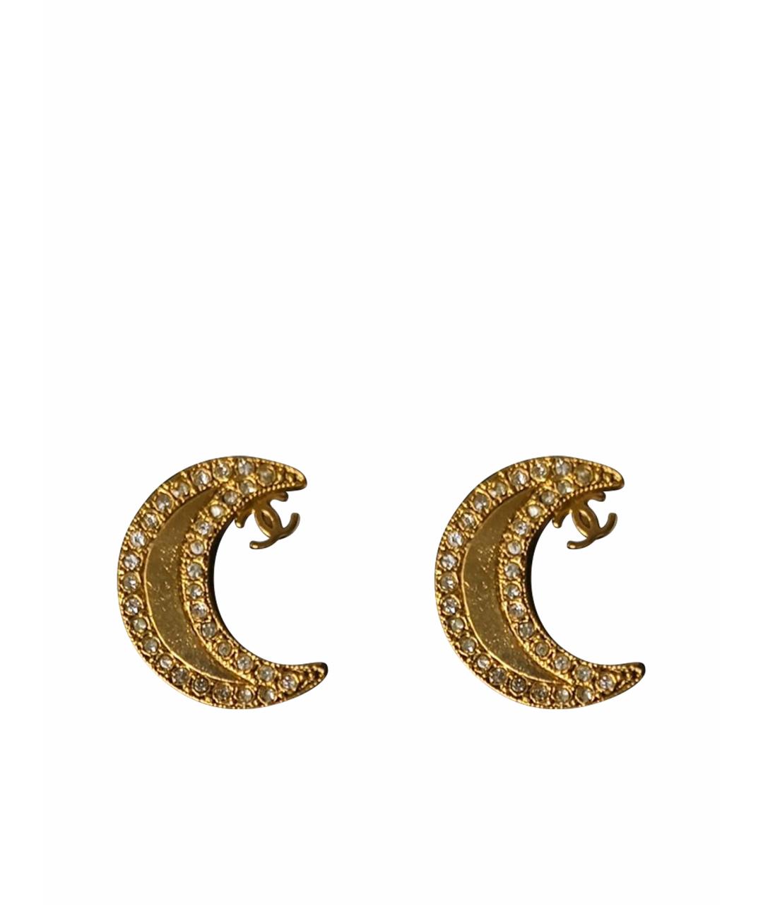 CHANEL Золотые серьги, фото 1