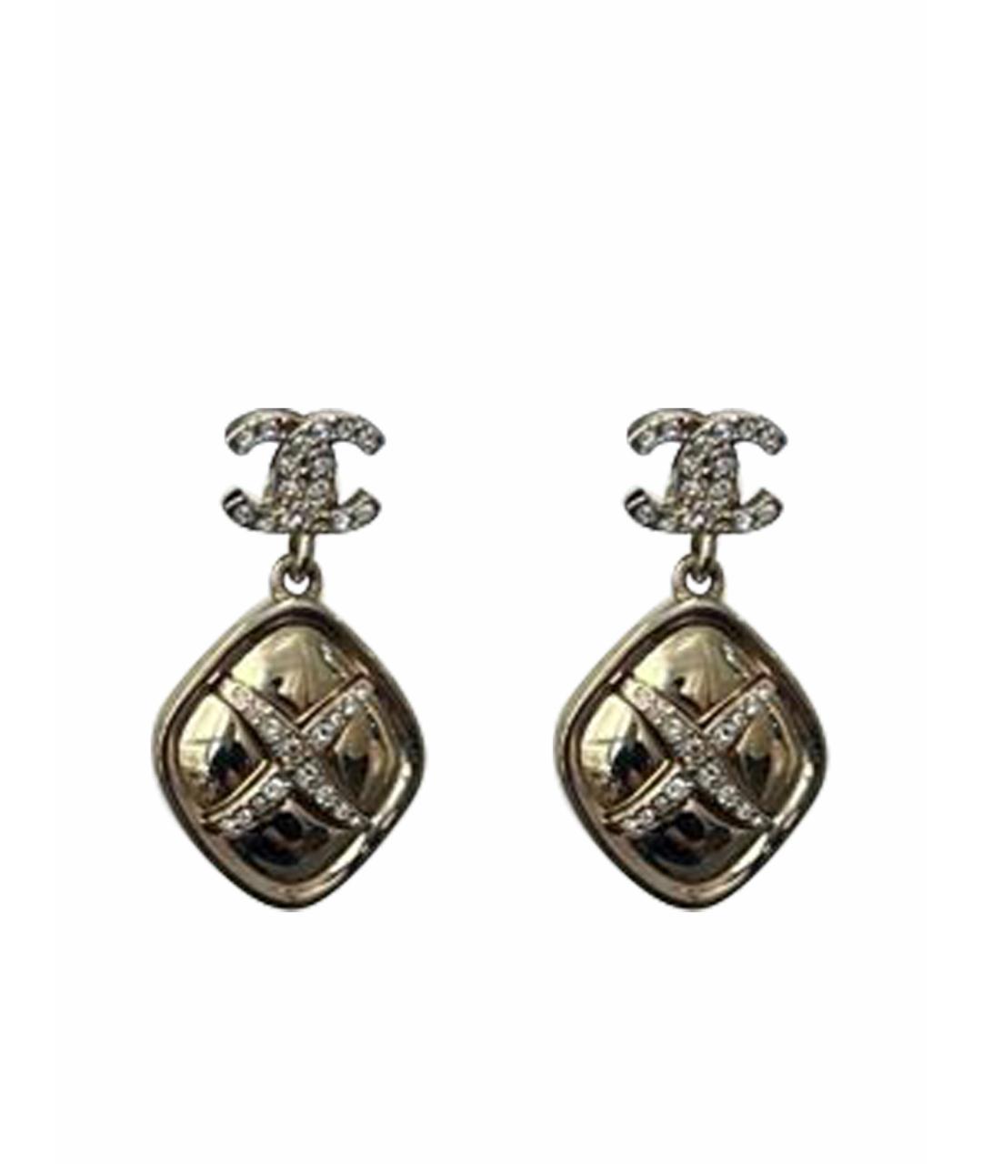 CHANEL Золотые серьги, фото 1