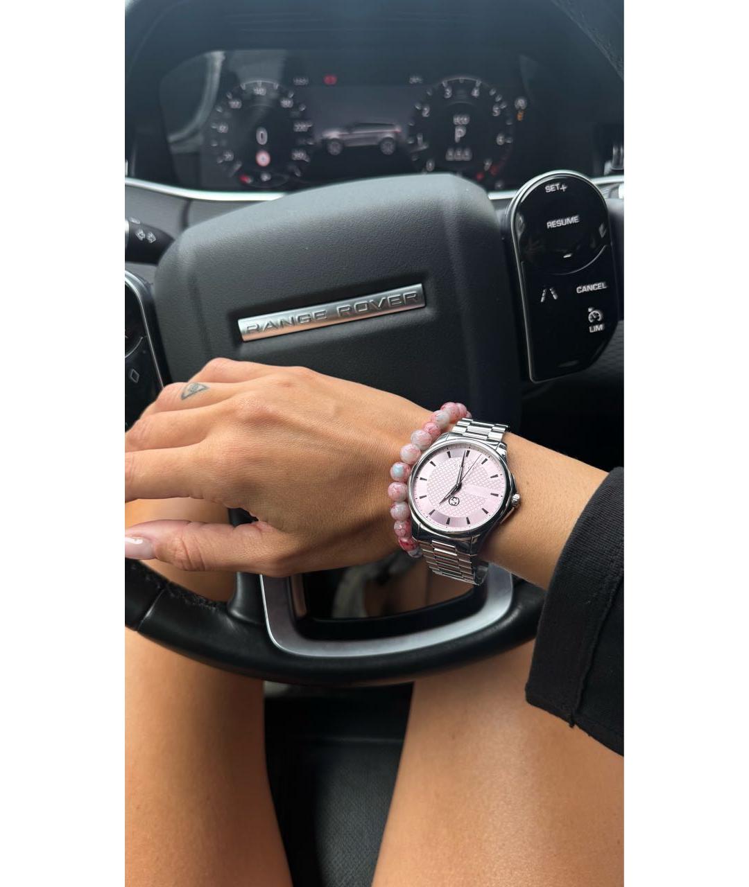 GUCCI Серебряные часы, фото 8