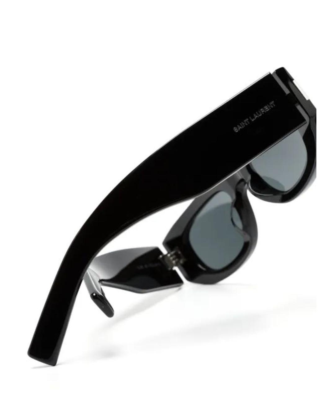 SAINT LAURENT Черные солнцезащитные очки, фото 3