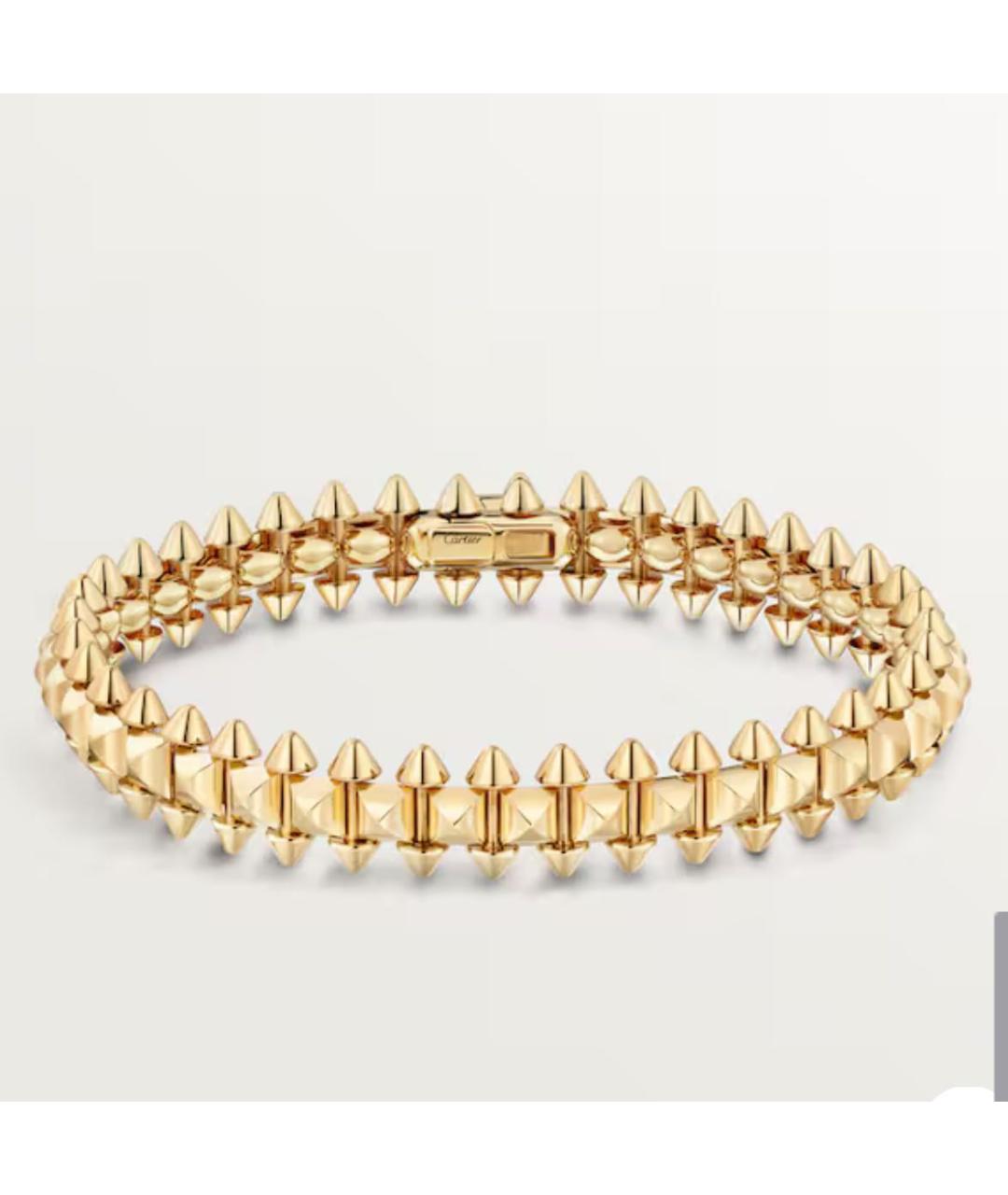 CARTIER Золотой браслет из желтого золота, фото 3