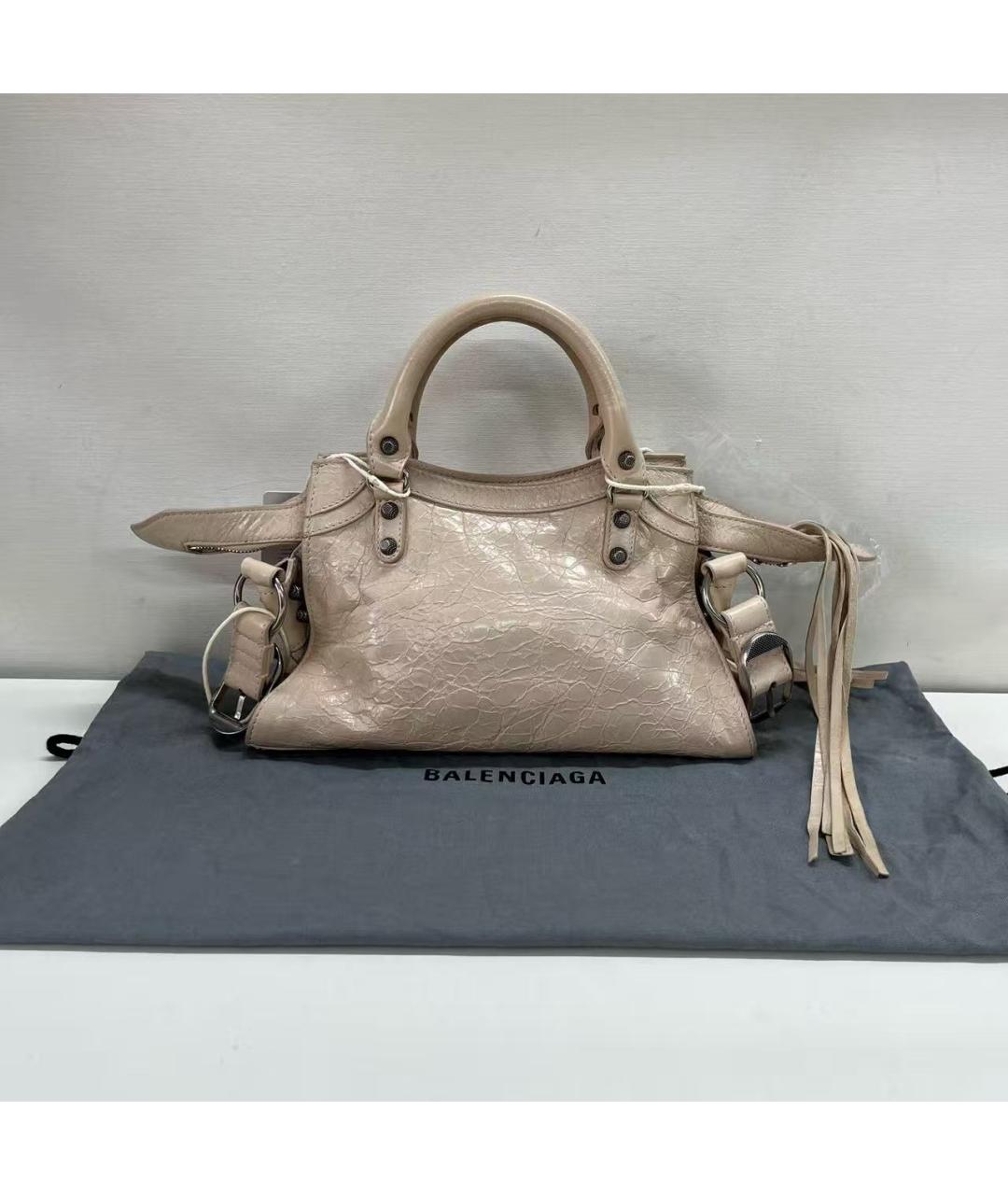 BALENCIAGA Кожаная сумка через плечо, фото 3