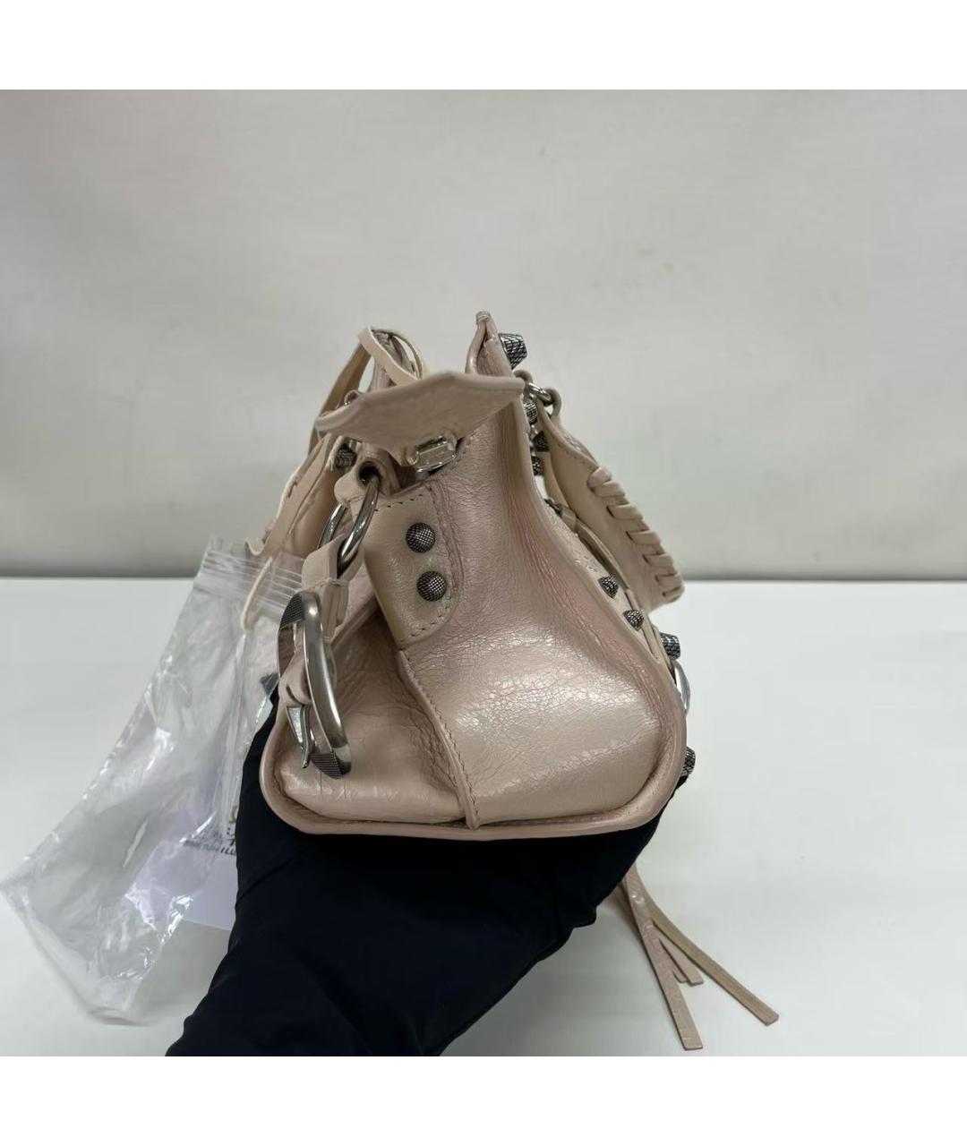 BALENCIAGA Кожаная сумка через плечо, фото 4