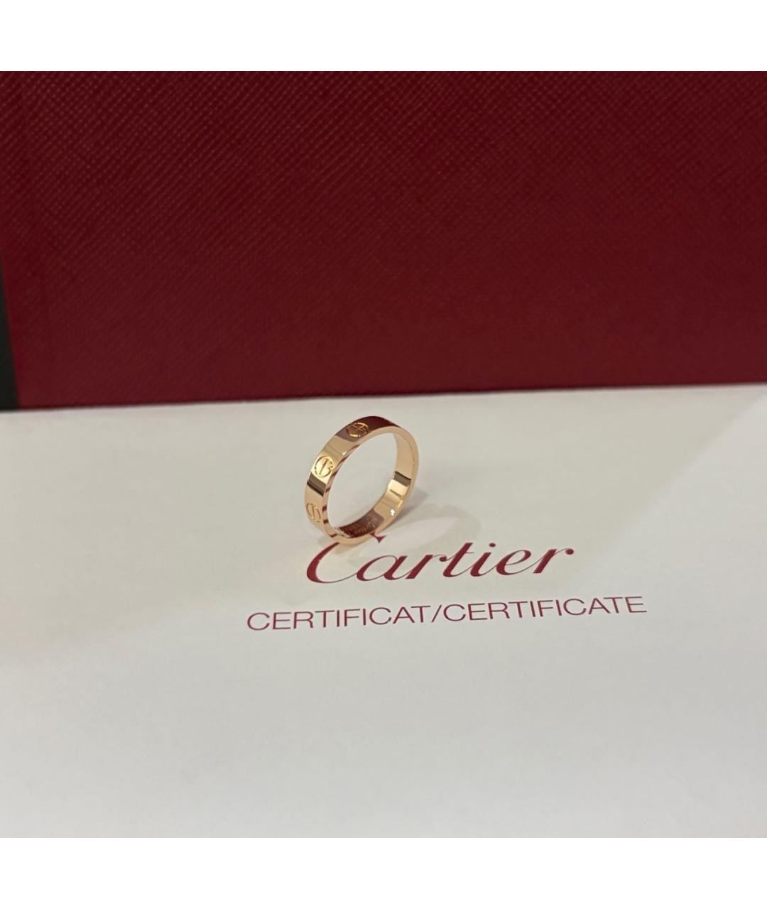CARTIER Золотое кольцо из розового золота, фото 2