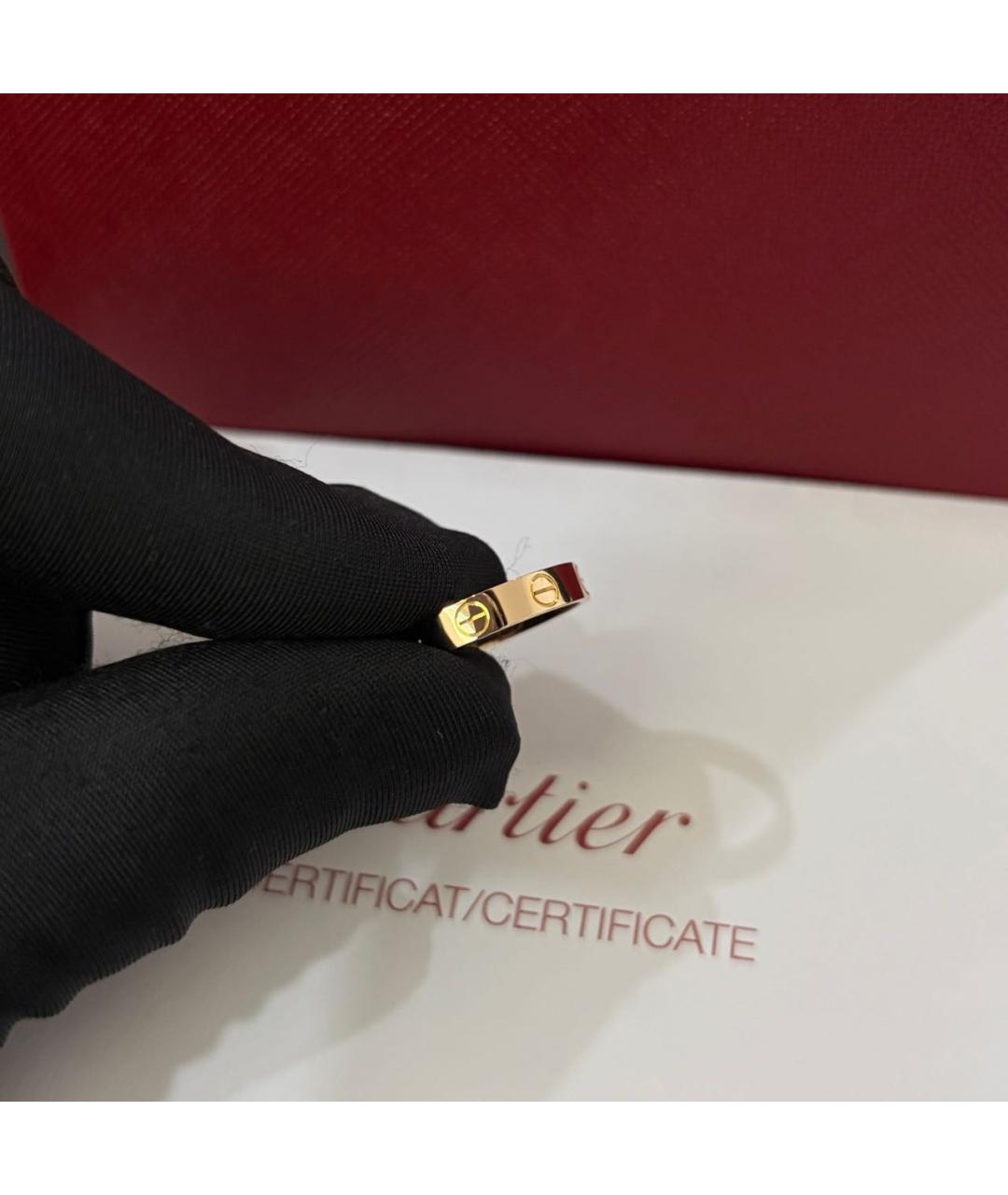 CARTIER Золотое кольцо из розового золота, фото 3