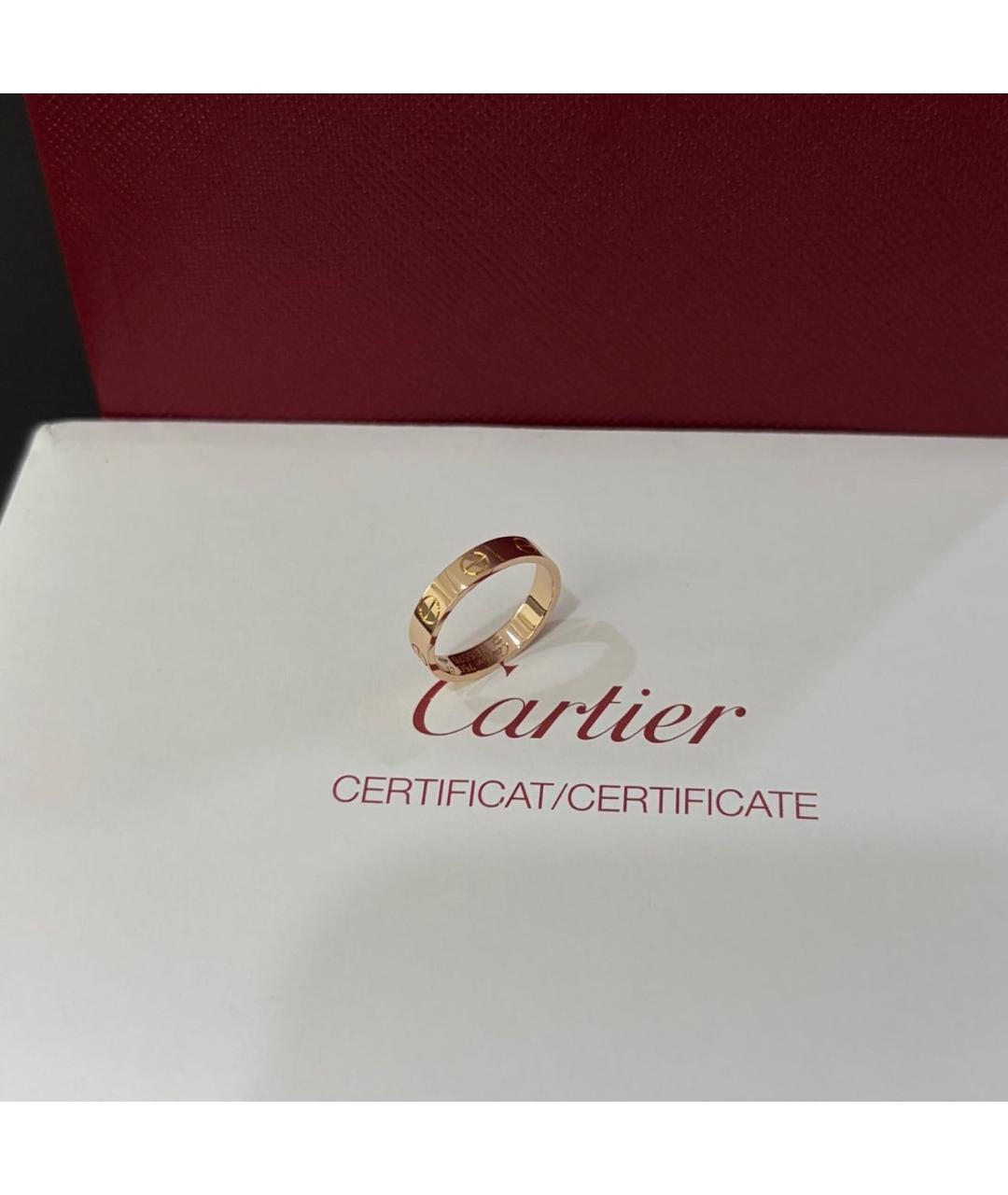 CARTIER Золотое кольцо из розового золота, фото 6