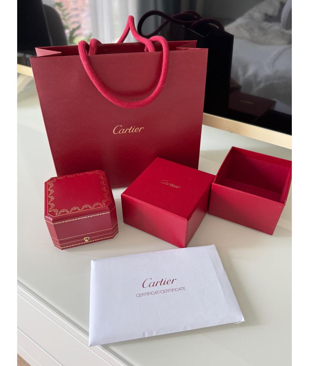 CARTIER Серебряное кольцо из белого золота, фото 6