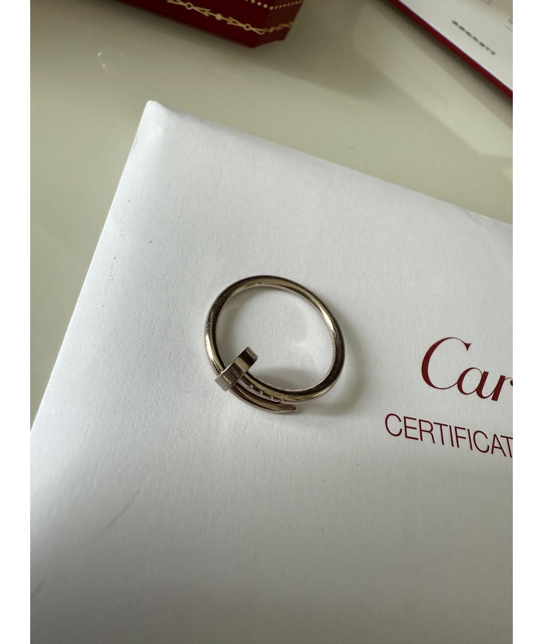CARTIER Серебряное кольцо из белого золота, фото 8